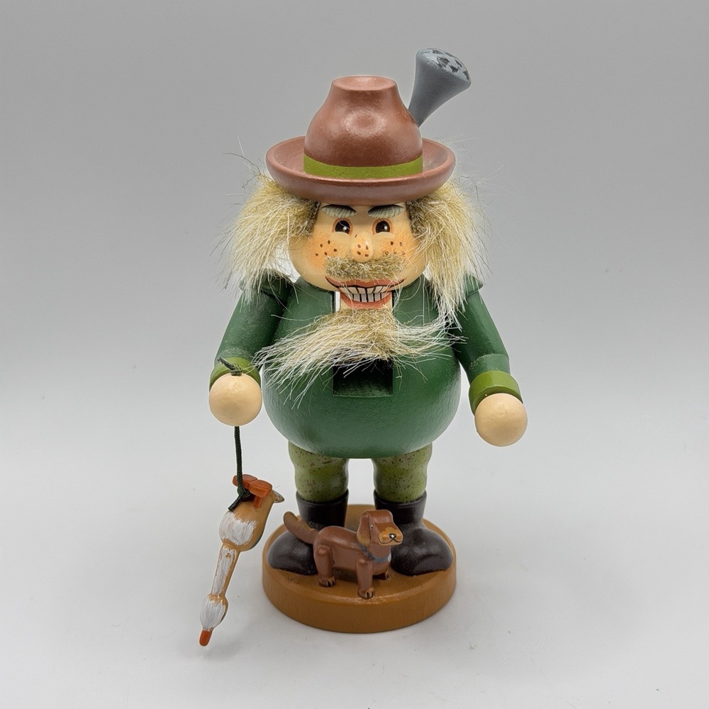 Original Rothenburger Holzknackl Nutcracker By Käthe Wohlfahrt "Hunter" Wood 5.5